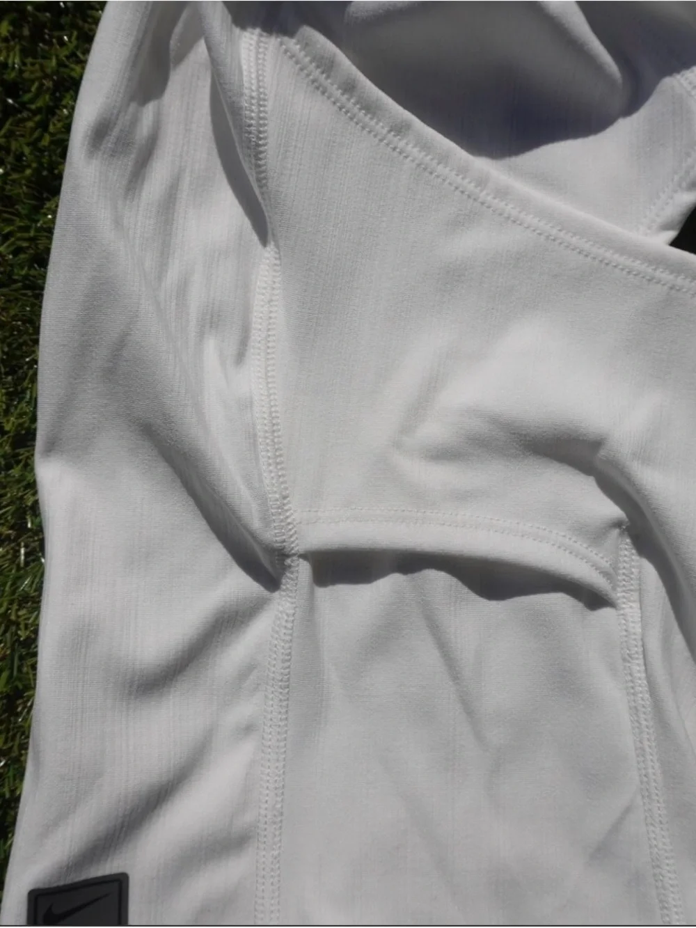 Nike White Pro Therma-FIT Hood